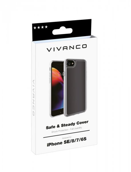 iPhone 6/6S/7/8/SE Case Safe & Steady Transparent
