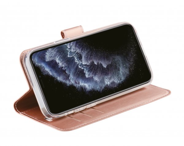 iPhone 12 Pro Max Cover Classic Wallet Rose gold