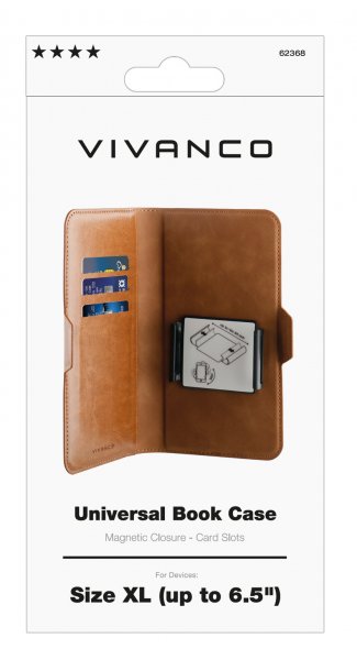 Cover Universal Book Case XL Brown