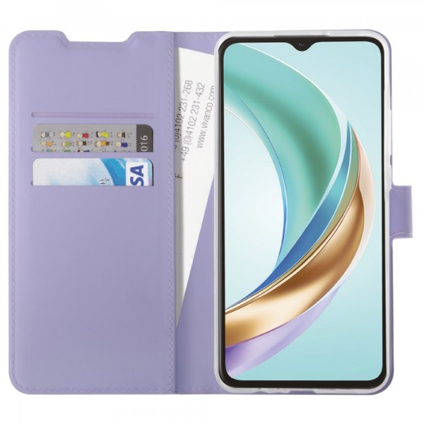 Honor X6b Cover Classic Wallet Purple
