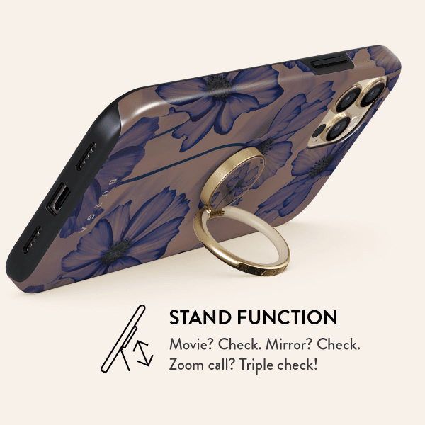 Holder Phone Ring Velvet Night