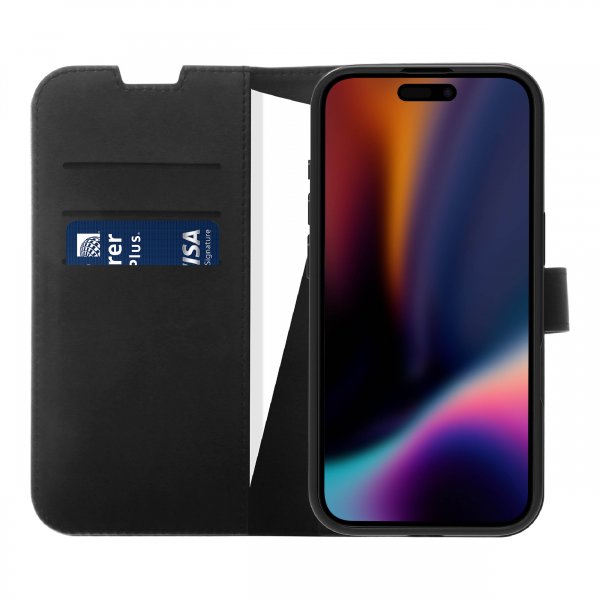 iPhone 17 Cover Classic Wallet Black