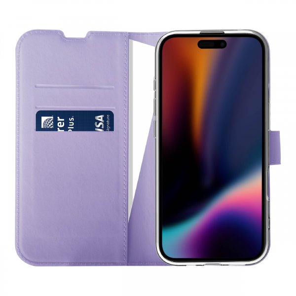 iPhone 17 Cover Classic Wallet Lavender