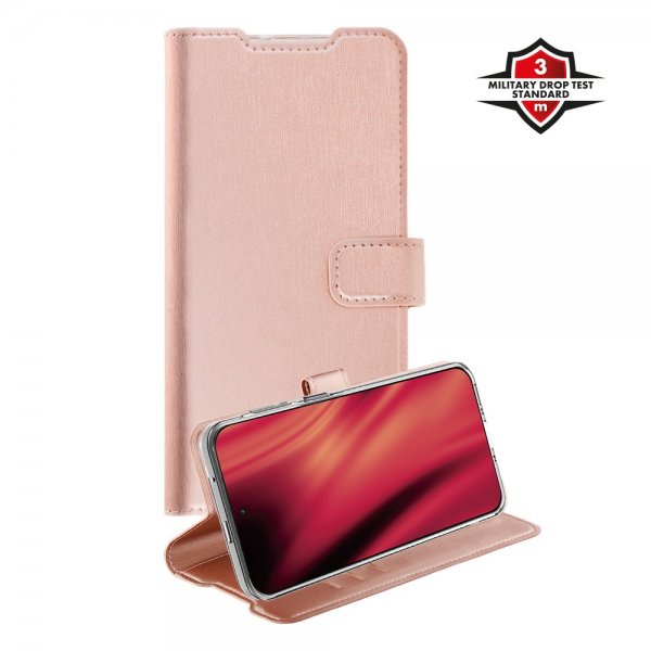 OnePlus 15 Cover Classic Wallet Rose gold