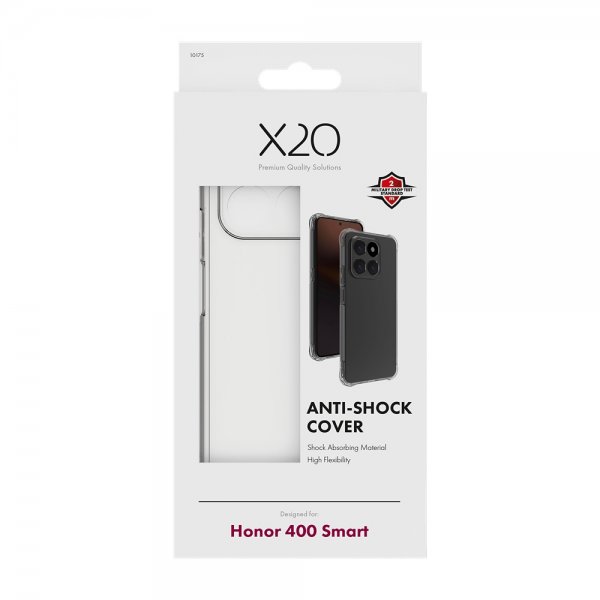 Honor 400 Smart Case Anti-Shock Transparent