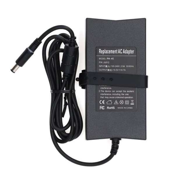 Power adapter charger for Dell 130W 7.4 mm