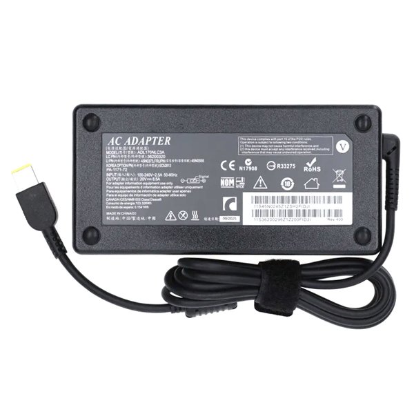 Power adapter/charger for Lenovo 170W