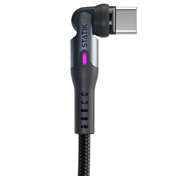 Cable 360 Pro USB-C/LIghtning/Micro-USB 1m Black