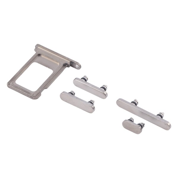 Buttons and SIM card holders for iPhone 16 Pro and 16 Pro Max - Natural Titanium