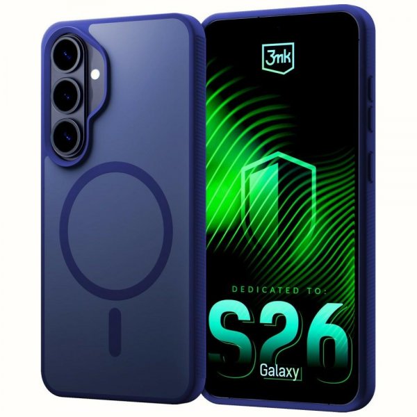 Samsung Galaxy S26 Case Smoke MagCase Blue