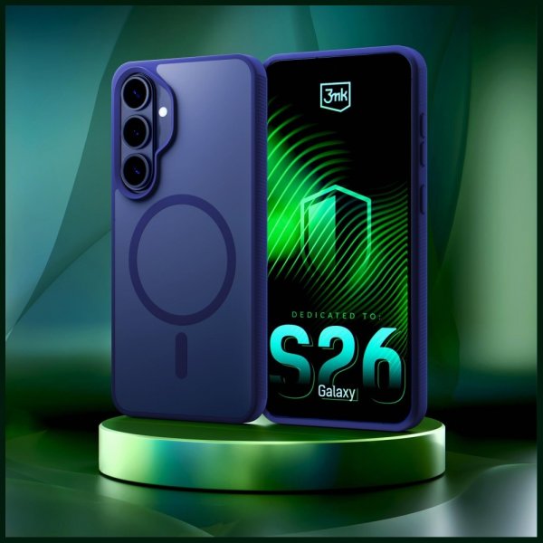 Samsung Galaxy S26 Case Smoke MagCase Blue