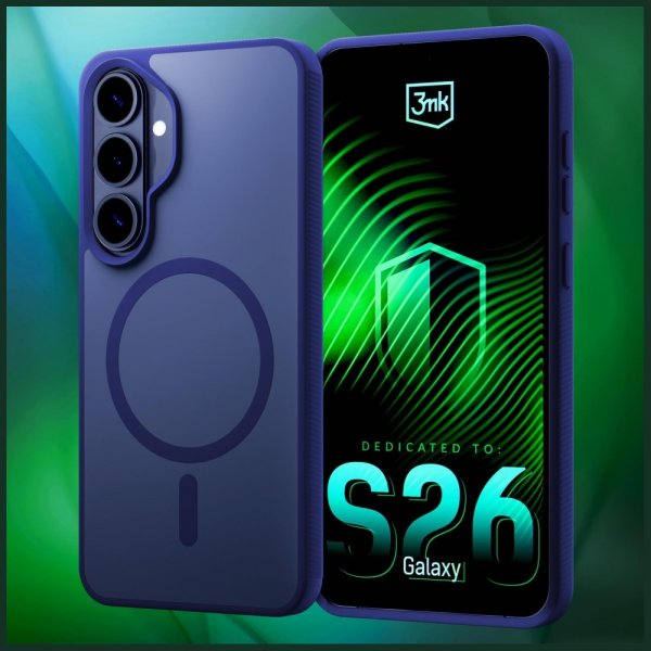 Samsung Galaxy S26 Case Smoke MagCase Blue