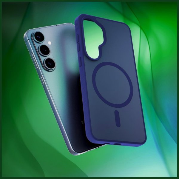 Samsung Galaxy S26 Case Smoke MagCase Blue
