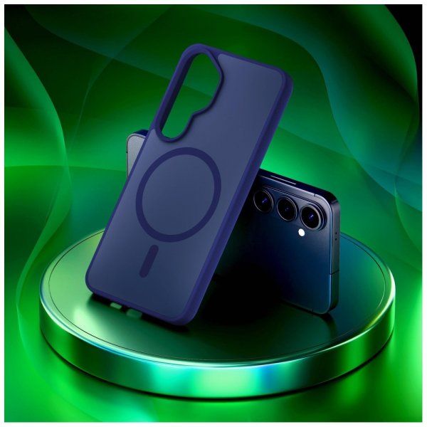 Samsung Galaxy S26 Case Smoke MagCase Blue