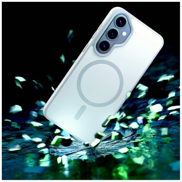 Samsung Galaxy S26 Case Smoke MagCase White