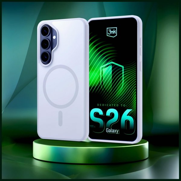 Samsung Galaxy S26 Case Smoke MagCase White