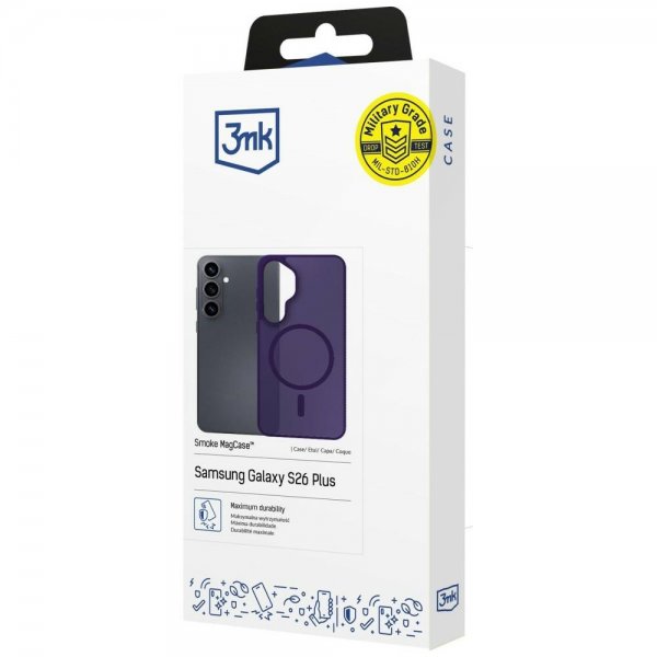 Samsung Galaxy S26 Plus Case Smoke MagCase Purple