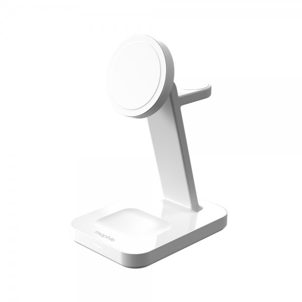 Snap+ 3-in-1 Wireless Charge Stand Qi2 MagSafe White