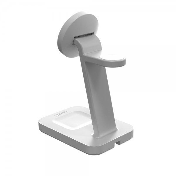 Snap+ 3-in-1 Wireless Charge Stand Qi2 MagSafe White
