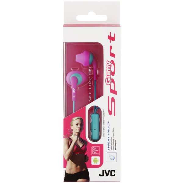 Headphones ENR15 Sport Mic In-Ear Pink