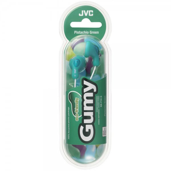 Headphones F14 Gumy In-Ear Green