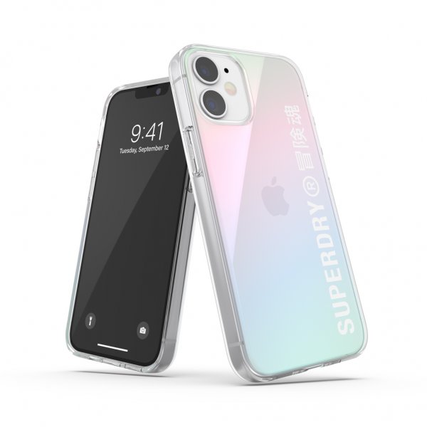 iPhone 12 Mini Case Snap Case Clear Holographic