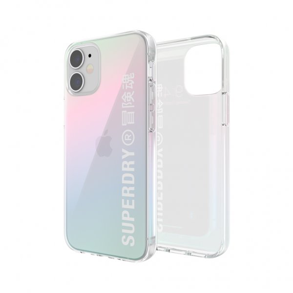 iPhone 12 Mini Case Snap Case Clear Holographic