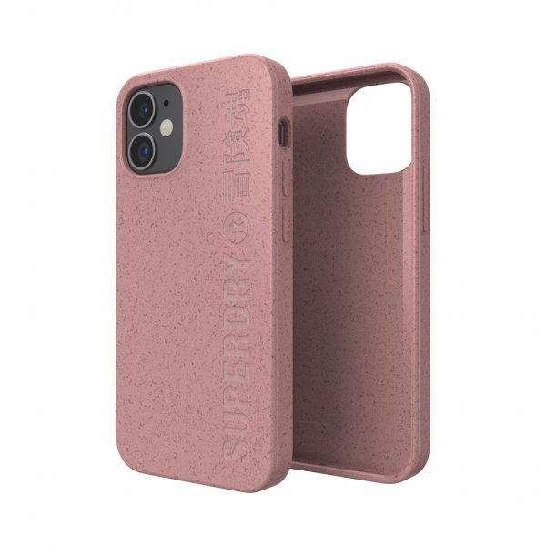 iPhone 12 Mini Case Snap Case Compostable Materials Rose Pink