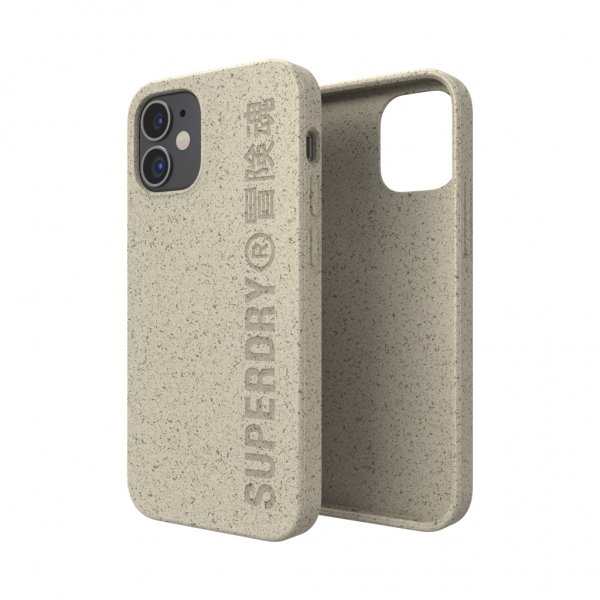 iPhone 12 Mini Case Snap Case Compostable Materials Beige