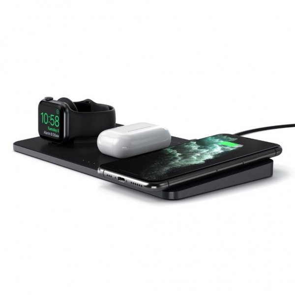 Trio Wireless Charger Apple Watch Airpods and Mobile Phone