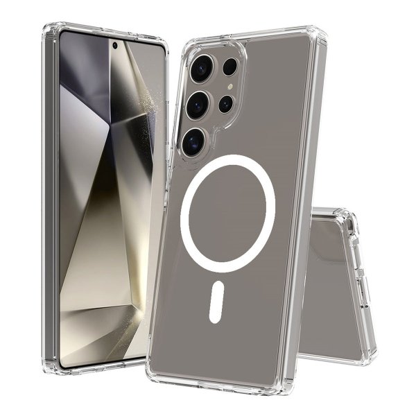 Samsung Galaxy S25 Ultra Case TPU MagSafe Transparent