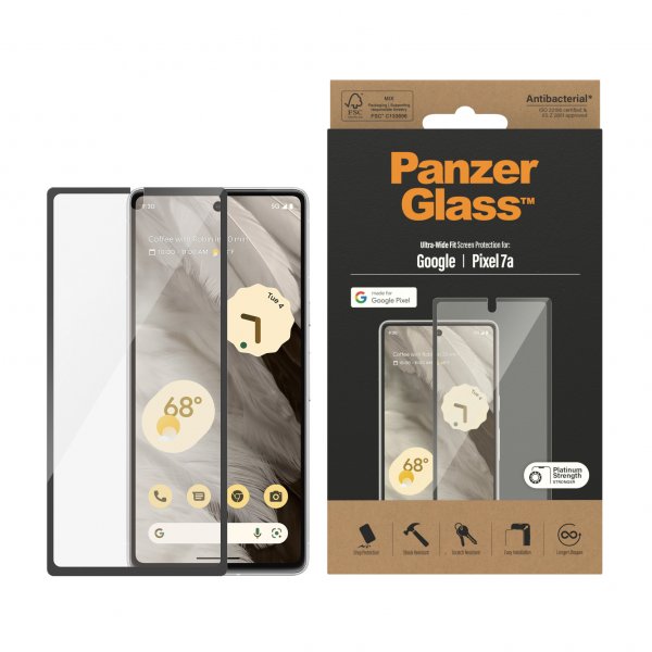 Google Pixel 7a Screen Protector Ultra-Wide Fit