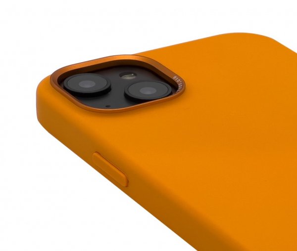 iPhone 14 Plus Case Silicone Backcover Apricot