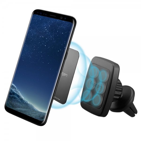 Cool H12 Magnetic Car Holder Air Vent Mount Black
