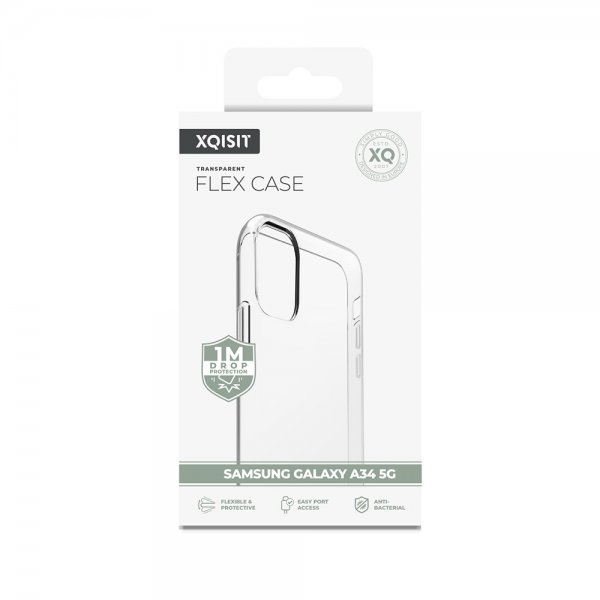 Samsung Galaxy A34 5G Case Flex Case Transparent