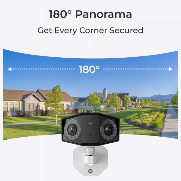 Duo 2 PoE (P730) 4K PoE camera for outdoor use White