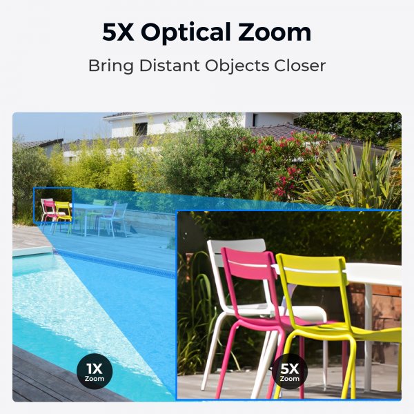P840 Smart 4K PoE camera Pan/Tilt/Zoom