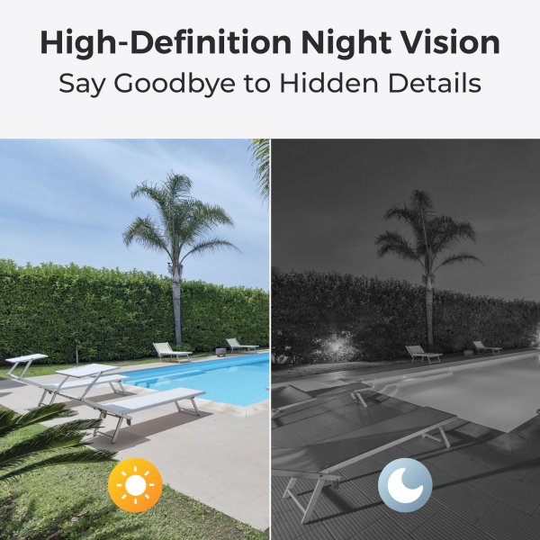 Argus Eco (B320) Battery-powered Wi-Fi camera for outdoor use.