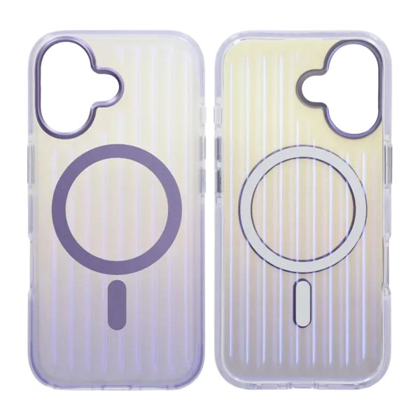 iPhone 17 Case Corrugated MagSafe Purple