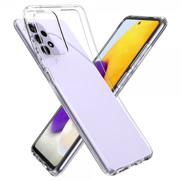 Samsung Galaxy A72 Case Liquid Crystal Crystal Clear
