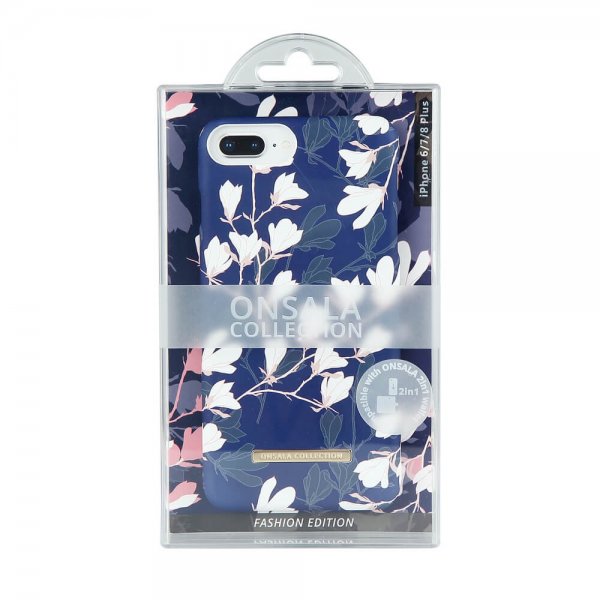 iPhone 6/6S Plus/iPhone 7 Plus/iPhone 8 Plus Case Fashion Edition Mystery Magnolia