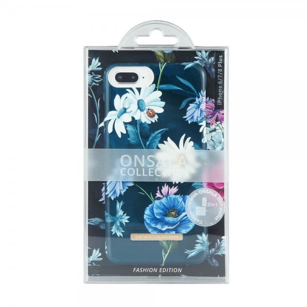iPhone 6/6S Plus/iPhone 7 Plus/iPhone 8 Plus Case Fashion Edition Poppy Chamomile