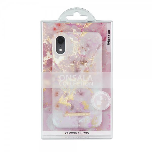 iPhone Xr Case Fashion Edition Rose Gold Marble