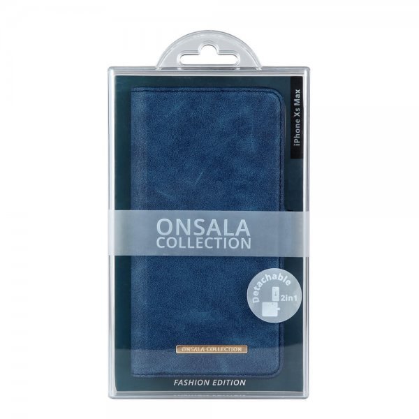 iPhone Xs Max Cover Fashion Edition Detachable Case Royal Blue