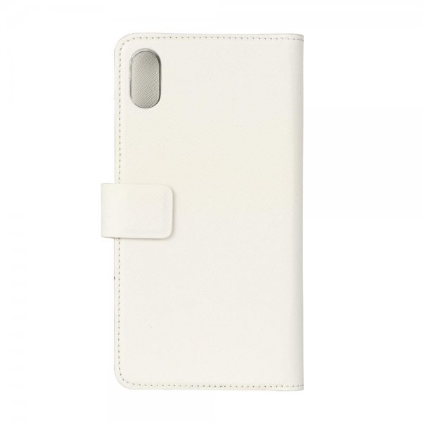 iPhone Xs Max Cover Fashion Edition Detachable Case Saffiano White
