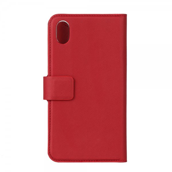 iPhone Xr Cover Fashion Edition Detachable Case Saffiano Red