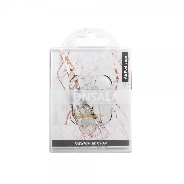AirPods 1/2 Case Fashion Edition White Rhino Marble