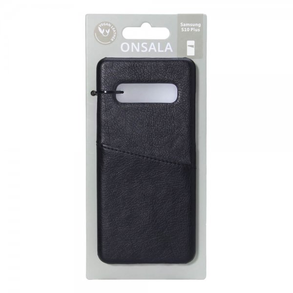 Samsung Galaxy S10 Plus Case with a Card Slot Black