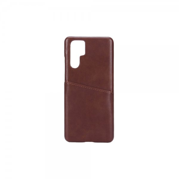 Huawei P30 Pro Case with a Card Slot Brown