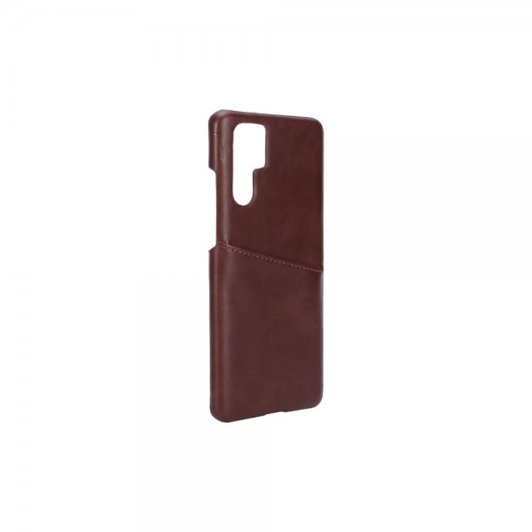 Huawei P30 Pro Case with a Card Slot Brown